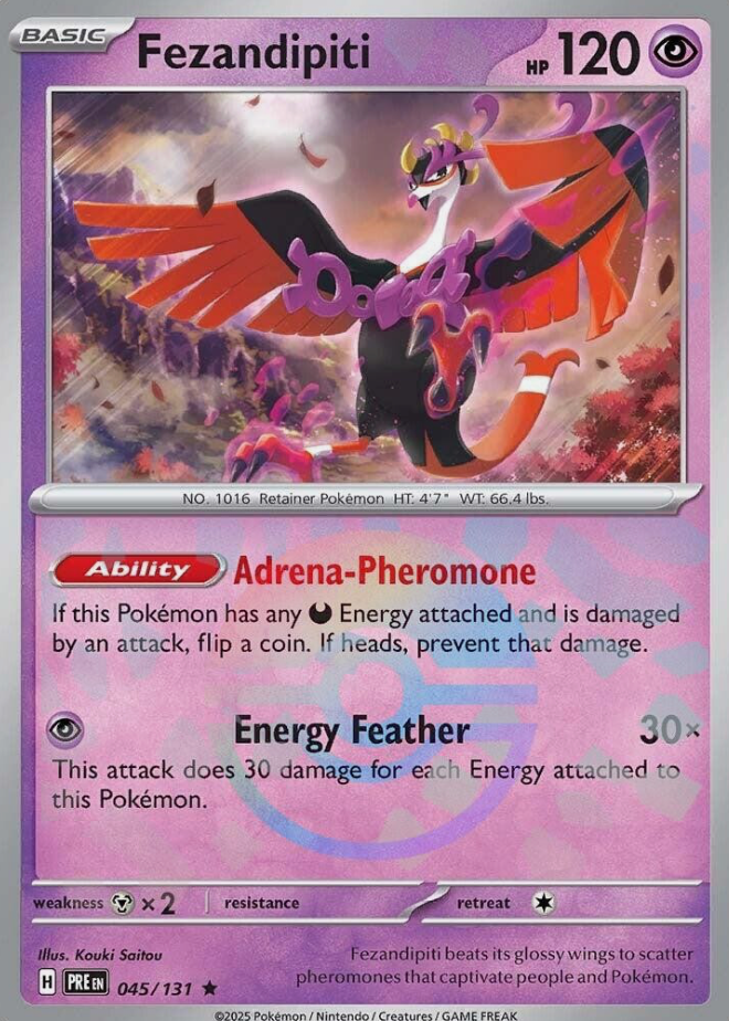 Fezandipiti 045/131 Poke Ball