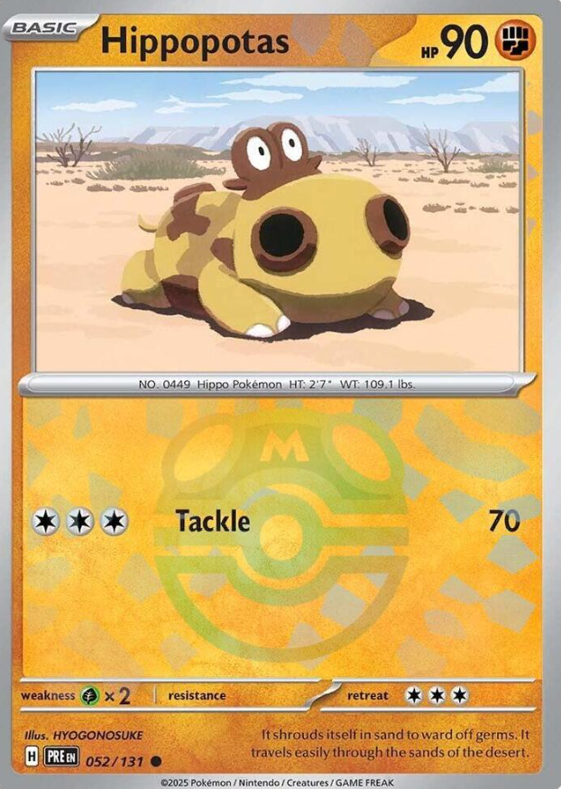 Hippopotas 052/131 Master Ball