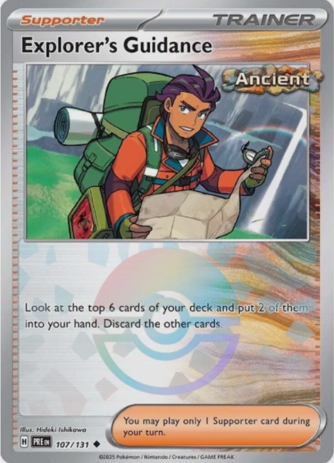 Explorer's Guidance 107/131 Poke Ball