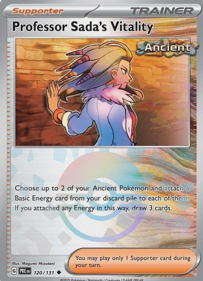 Professor Sada's Vitality 120/131 Poke Ball