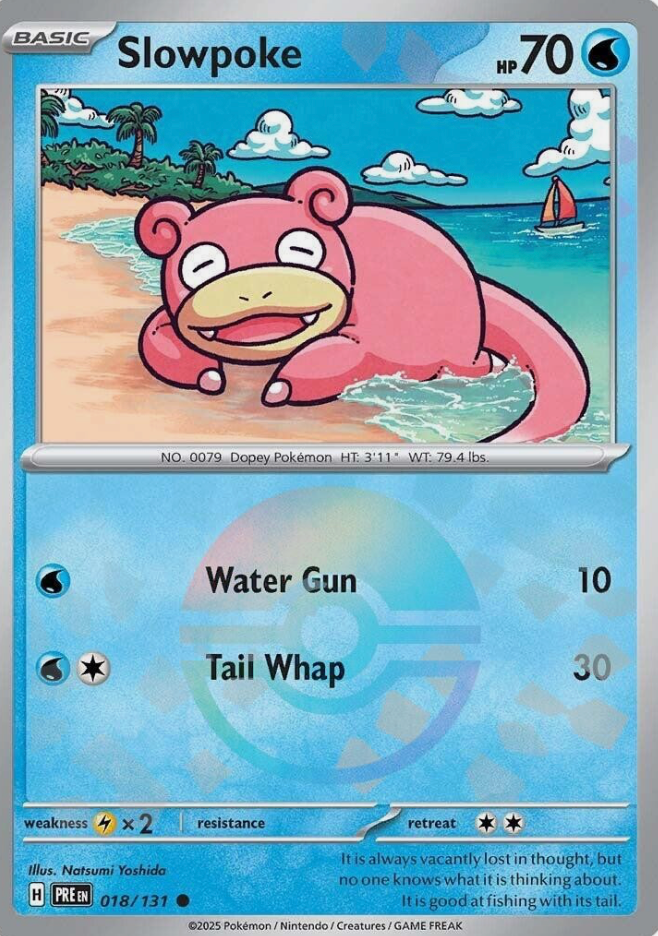 Slowpoke 018/131 Poke Ball