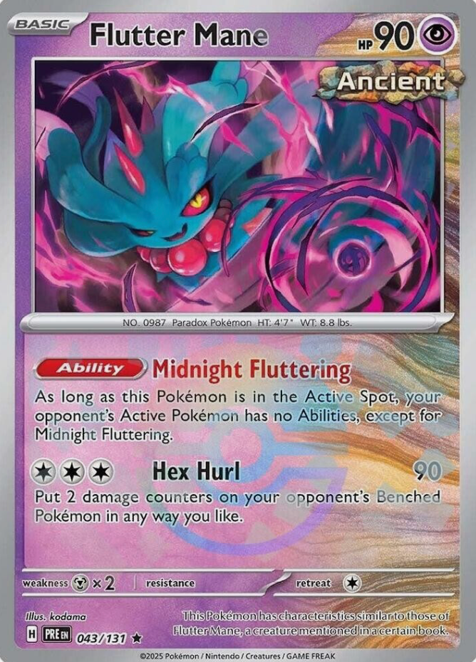 Flutter Mane 043/131 Poke Ball