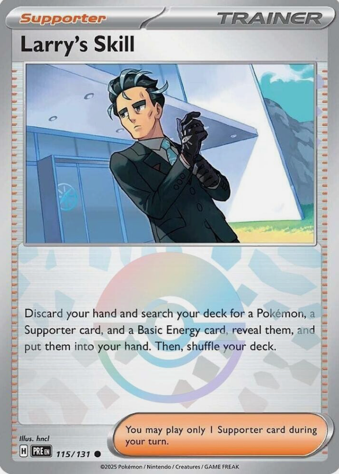 Larry's Skill 115/131 Poke Ball