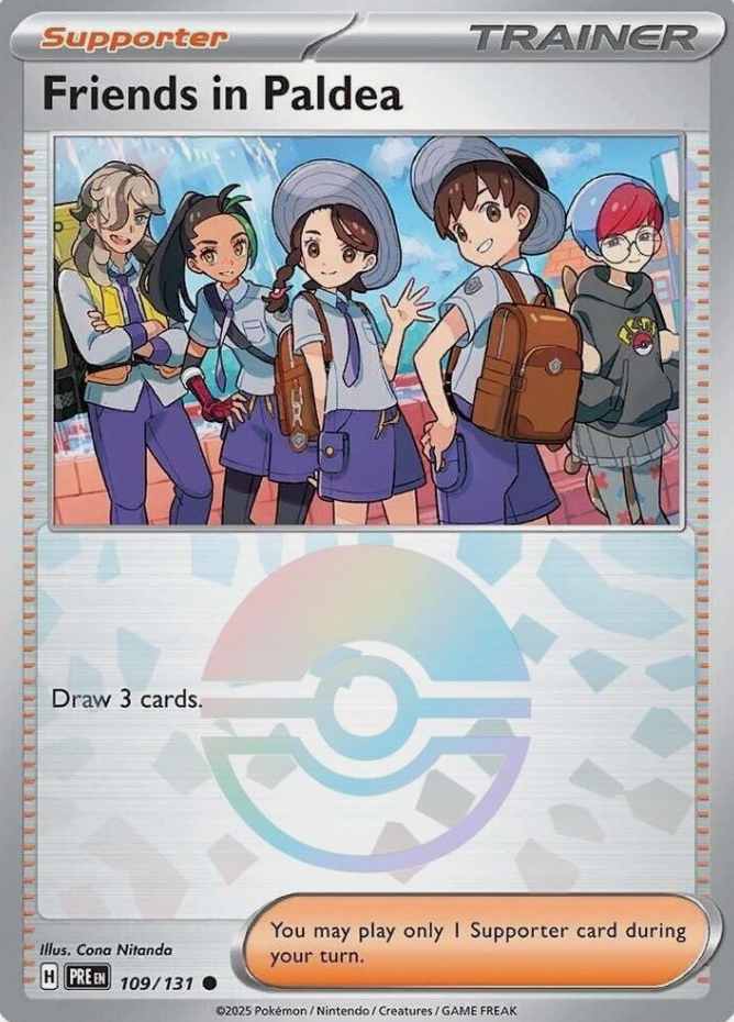 Friends in Paldea 109/131 Poke Ball