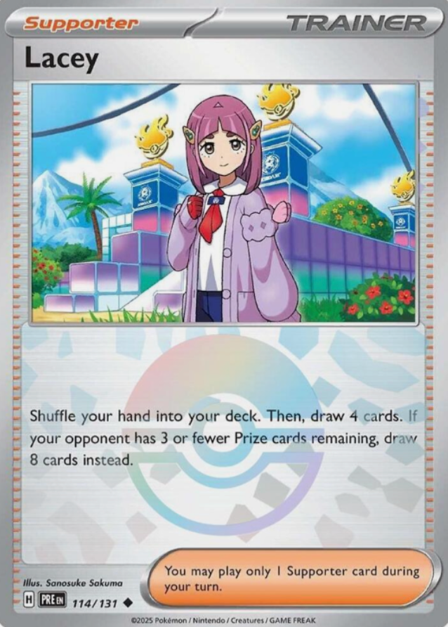 Lacey 114/131 Poke Ball