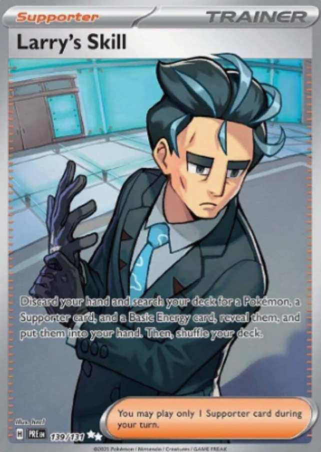 Trainer Larry's Skill 139/131
