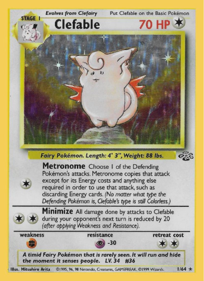 Clefable 1/64