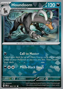 Houndoom 063/131 Master ball