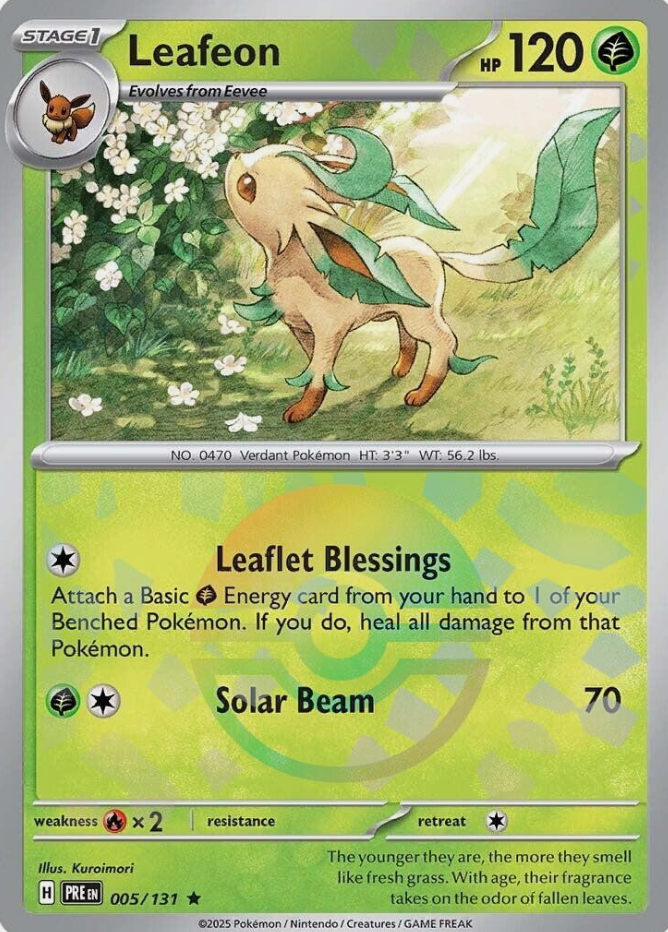 Leafeon 005/131 Poke Ball