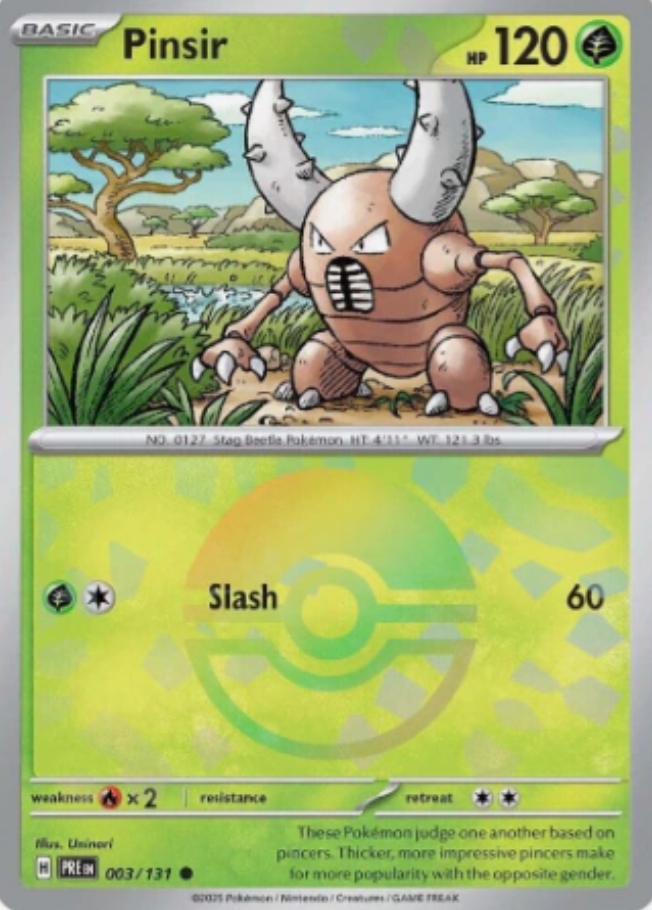 Pinsir 003/131 Poke Ball