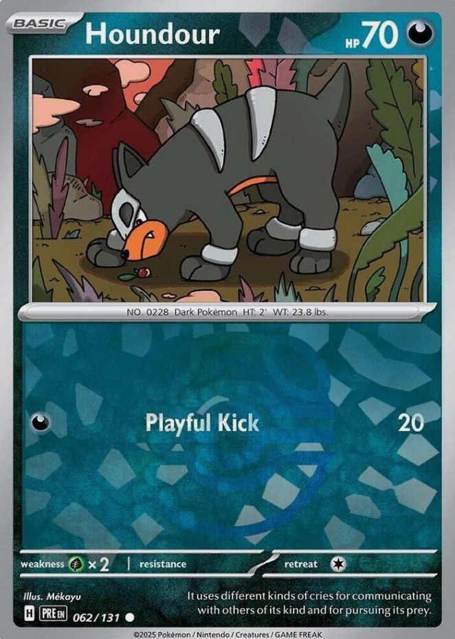 Houndour 062/131 Master Ball