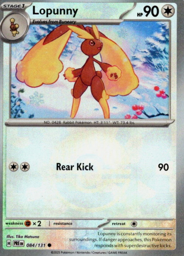 Lopunny 084/131 Poke Ball
