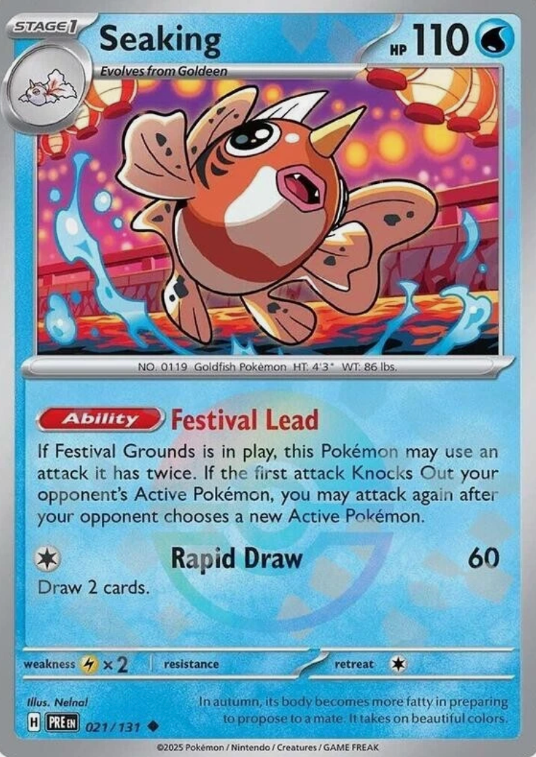 Seaking 021/131 Poke Ball