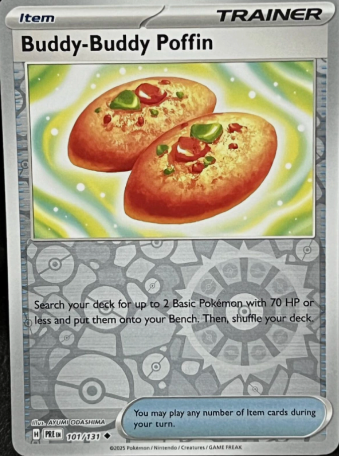 Buddy-Buddy Poffin 101/131  Rev. Holo.