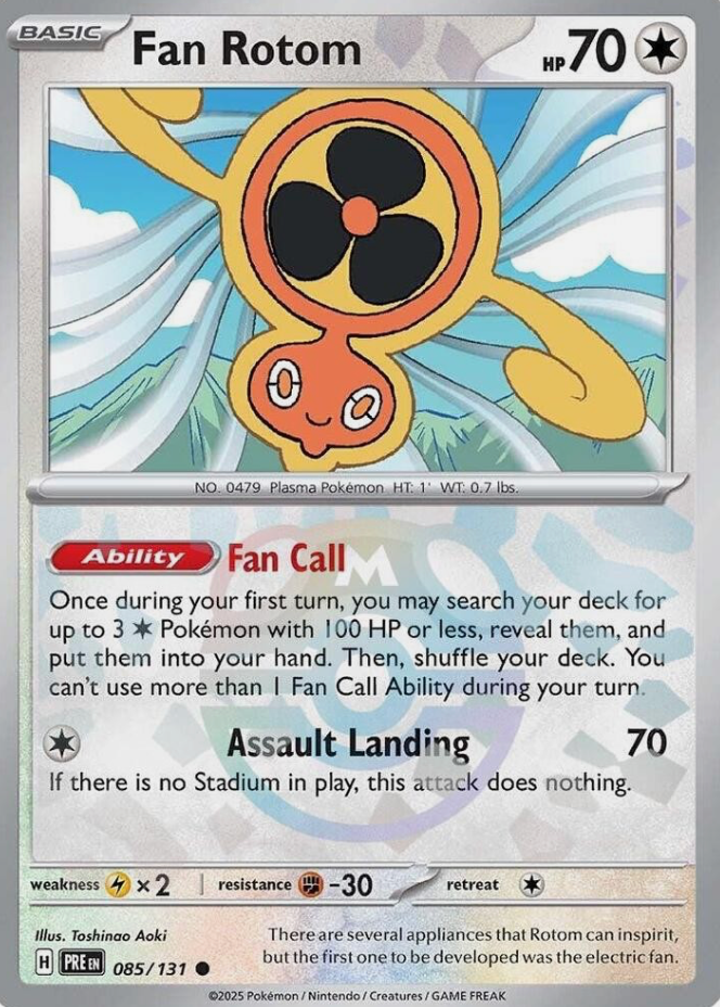 Fan Rotom 085/131 Master Ball