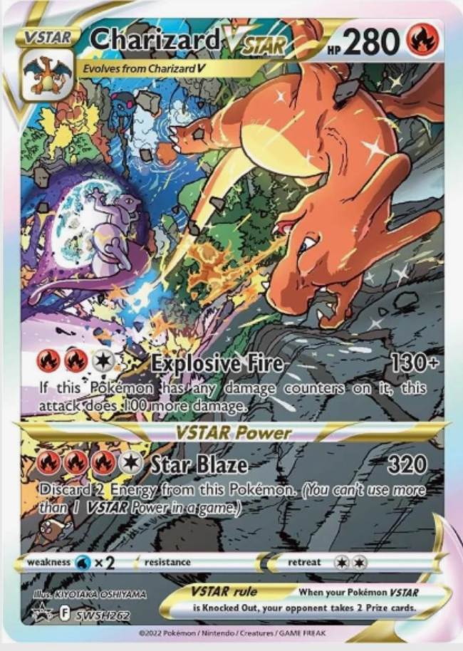 Charizard VSTAR SWSH262