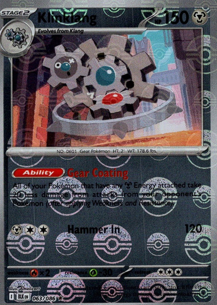 Klinklang 063/086 Poke Ball