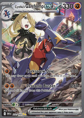 Cynthia's Garchomp EX 232/182