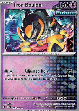 Iron Boulder 046/131 Master Ball