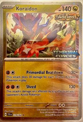 Koraidon 119/162 (Stamp Temporal Forces)