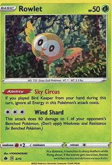 Rowlet 2/15 McDonald's 2022