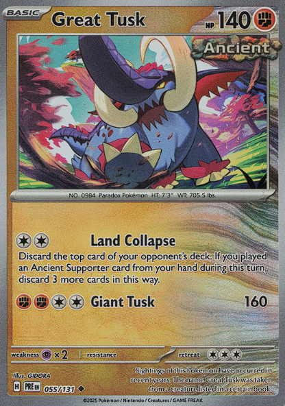 Great Tusk 055/131 Poke Ball