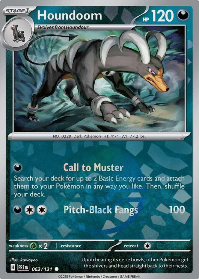 Houndoom 063/131 Poke Ball