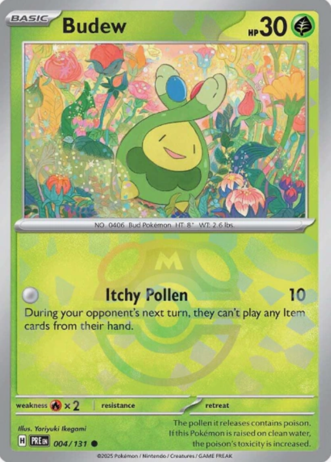 Budew 004/131 Master Ball