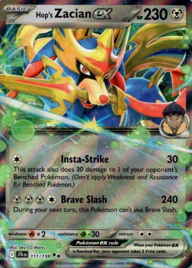Hop's Zacian EX 111/159