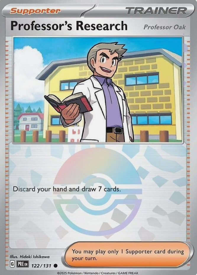 Professor's Research 122/131 Poke Ball