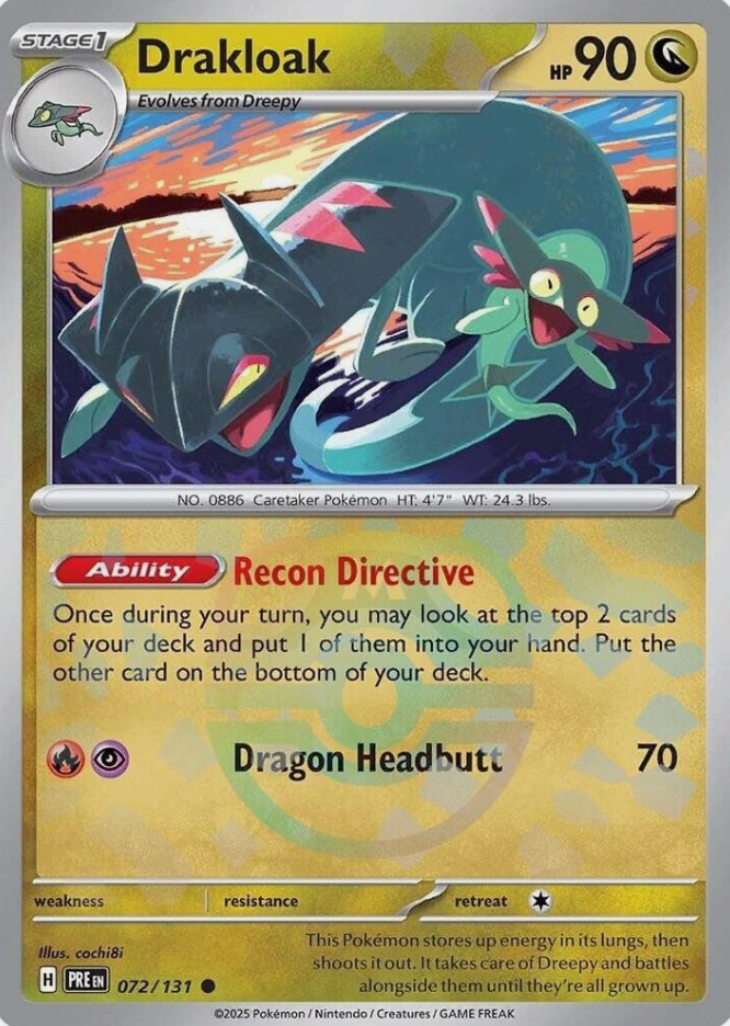 Drakloak 072/131 Master Ball
