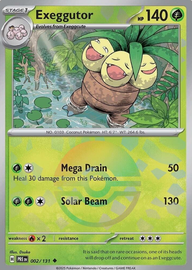 Exeggutor 002/131 Poke Ball