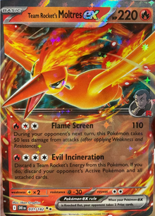 Team Rocket's Moltres EX 031/182