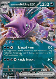 Team Rocket's Nidoking EX 119/182