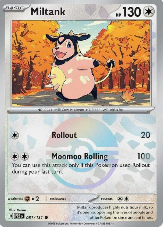Miltank 081/131 Poke Ball