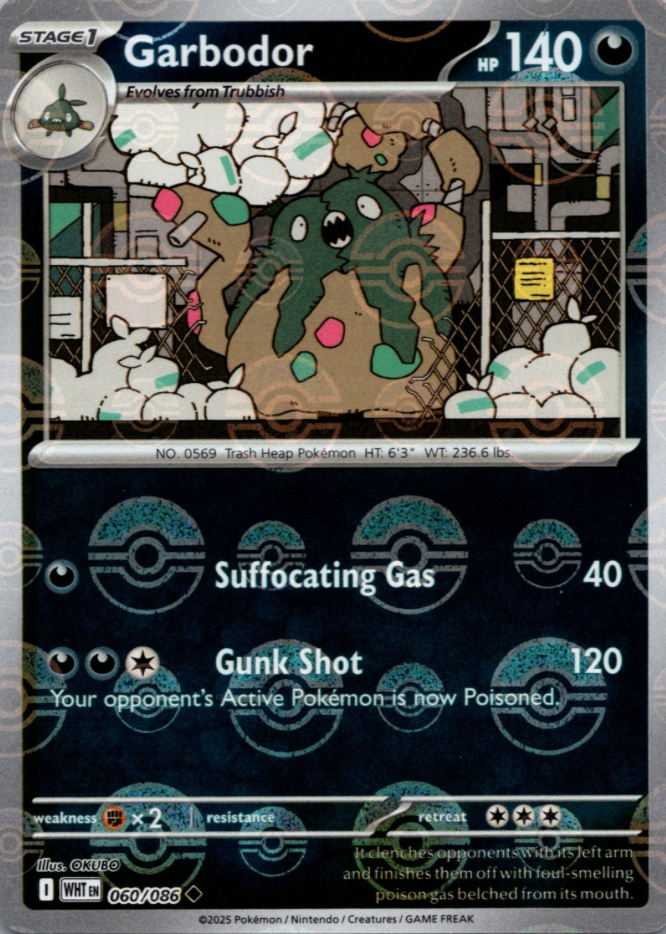 Garbodor 060/086 Poke Ball