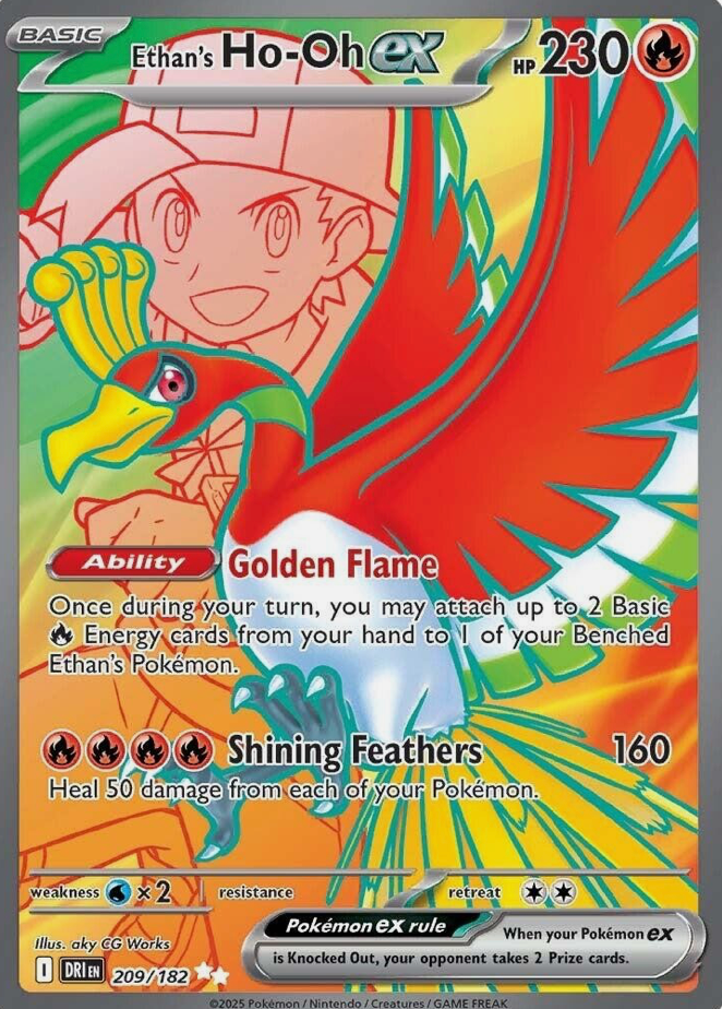 Ethan's Ho-oh EX 209/182