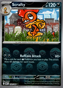 Scrafty 058/086 Poke Ball