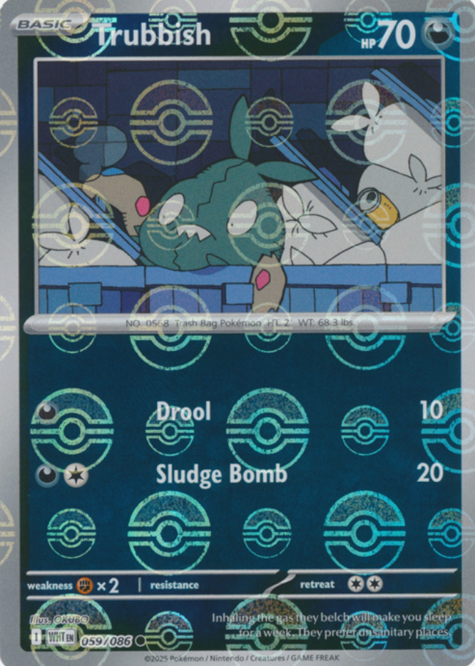 Trubbish 059/086 Poke Ball