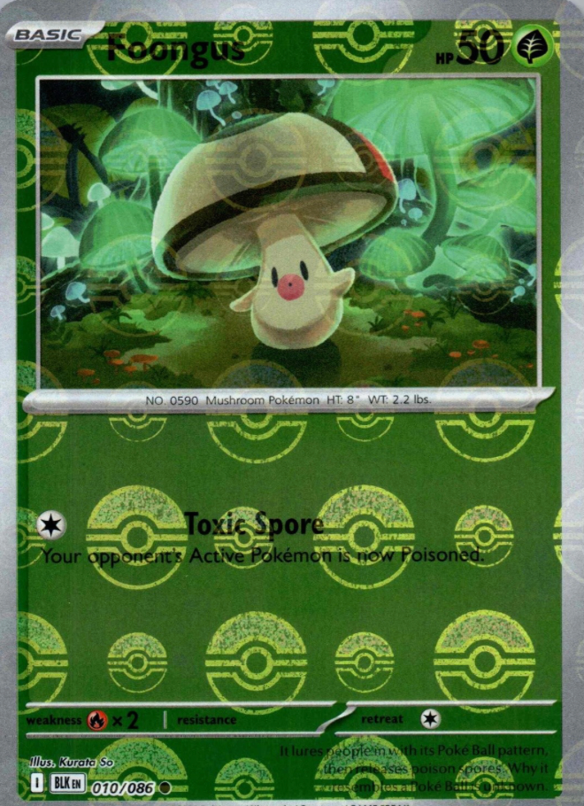Foongus 010/086 Poke Ball