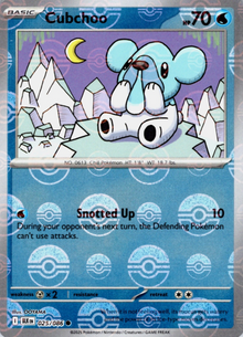 Cubchoo 025/086 Poke Ball