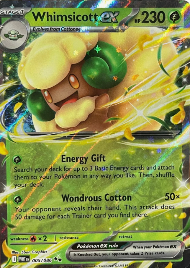 Whimsicott EX 005/086