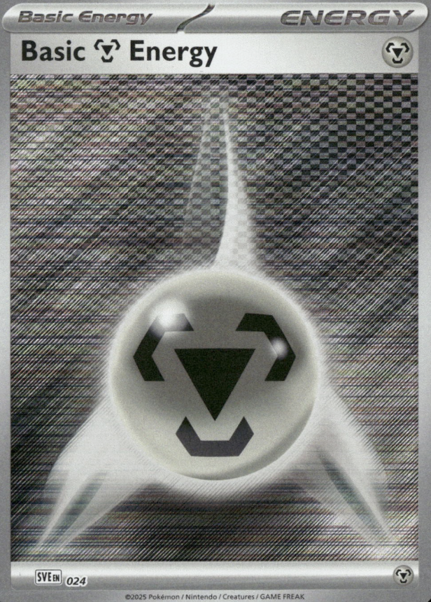 Basic Energy 024 Black Bolt & White Flare