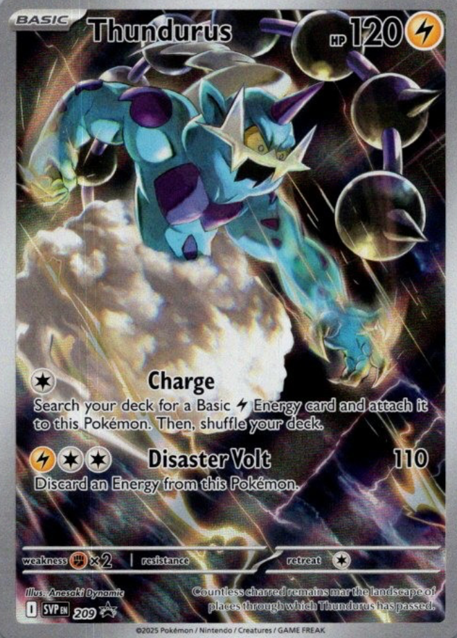 Thundurus 209 Promo