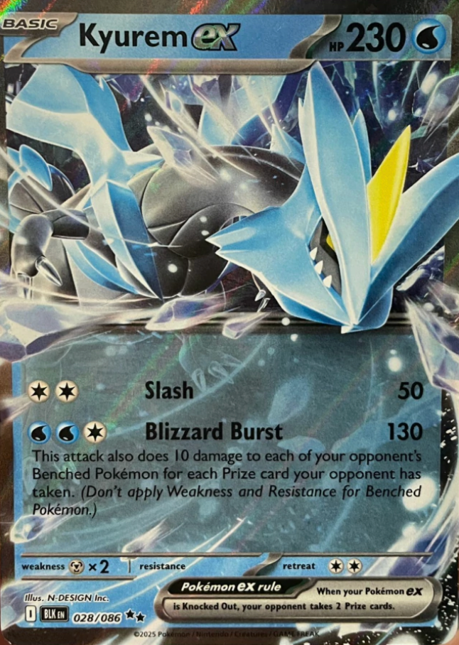 Kyurem EX 028/086