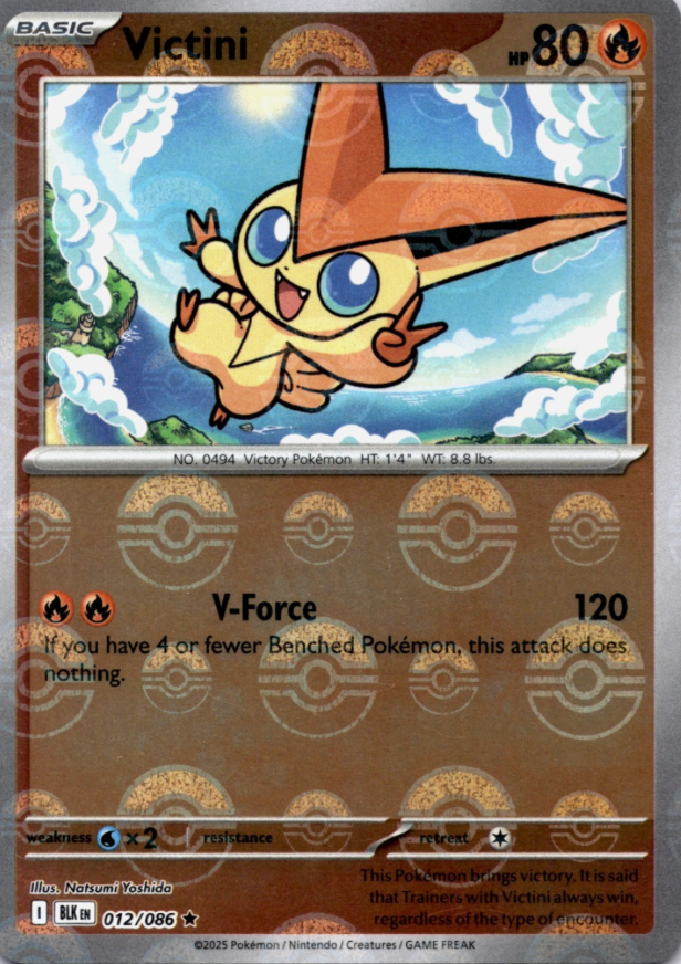Victini 012/086 Poke ball