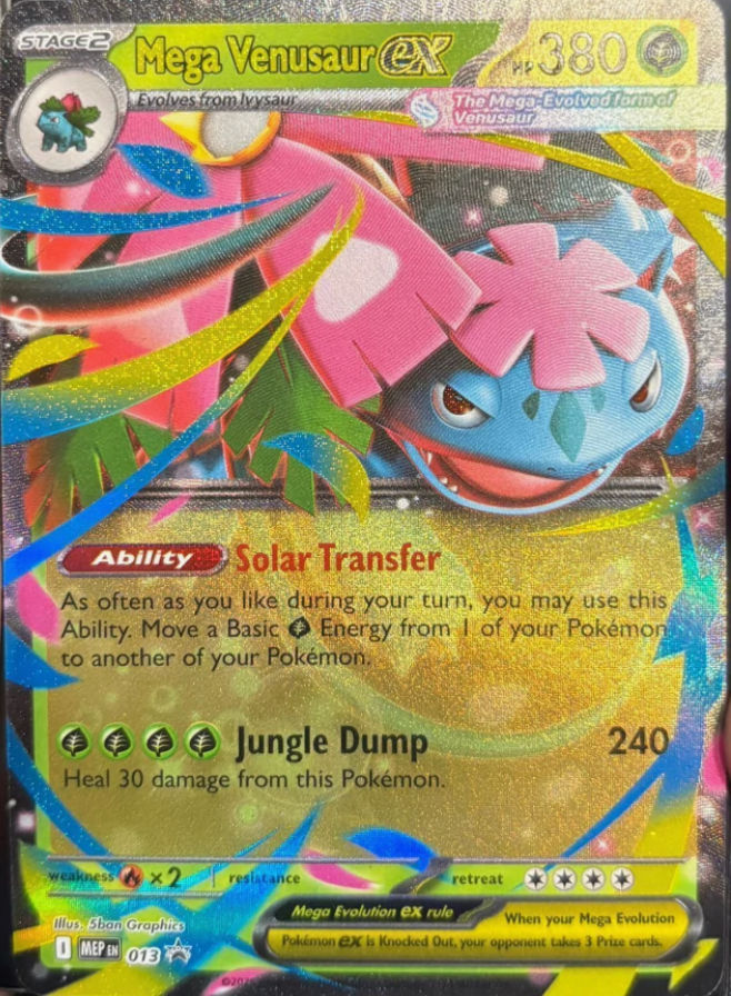 Mega Venusaur ex 013 Promo