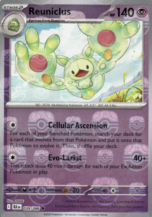 Reuniclus 039/086 Master Ball