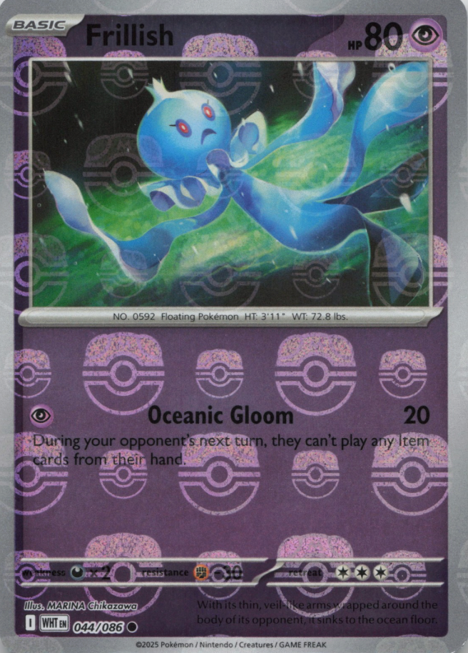 Frillish 044/086 Masterball