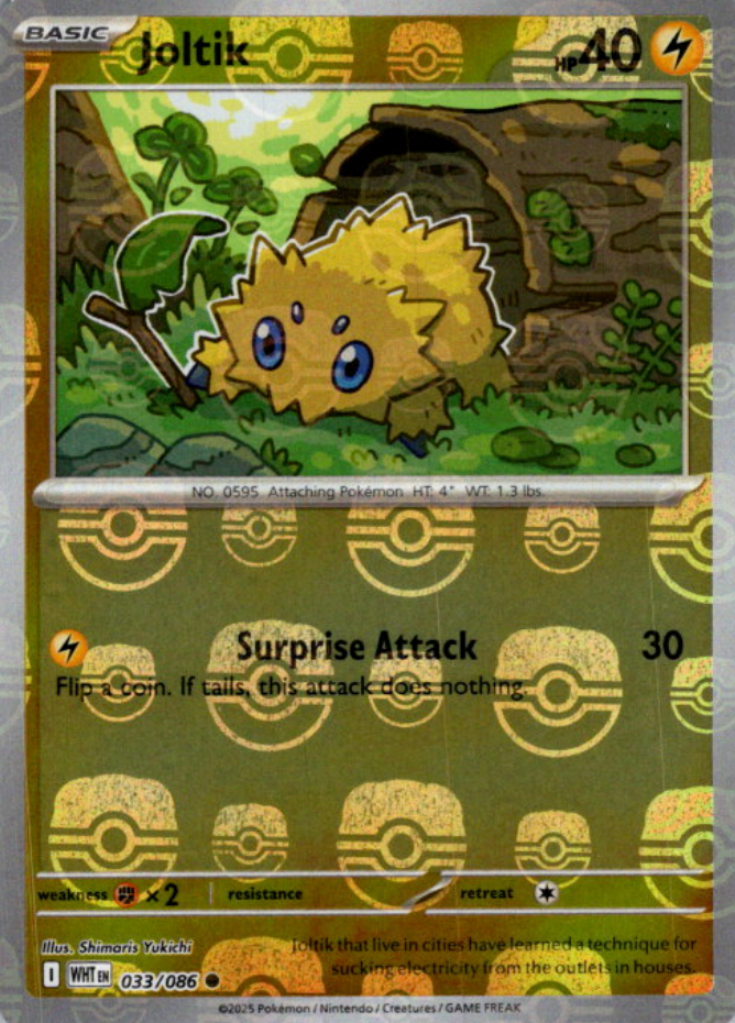 Joltik 033/086 Master Ball